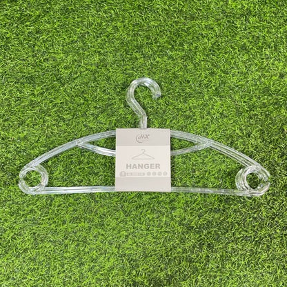 Gancho plastico transparenep/ropa 5pcs 51302-5