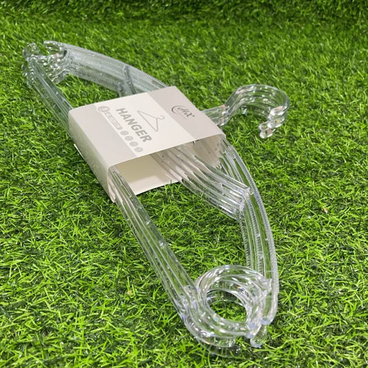 Gancho plastico transparenep/ropa 5pcs 51302-5