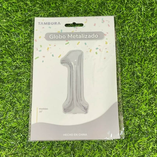 Globo numeral 16 1pc 90118-155