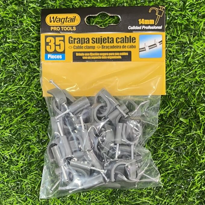 Grapa sujeta cable 14mm 833178