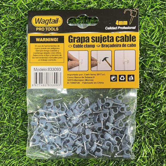 Grapa sujeta cable 4mm 833093
