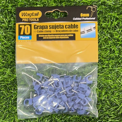 Grapa sujeta cable 6mm 833116