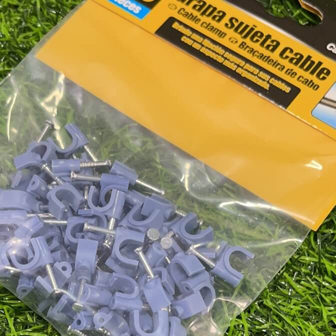 Grapa sujeta cable 6mm 833116