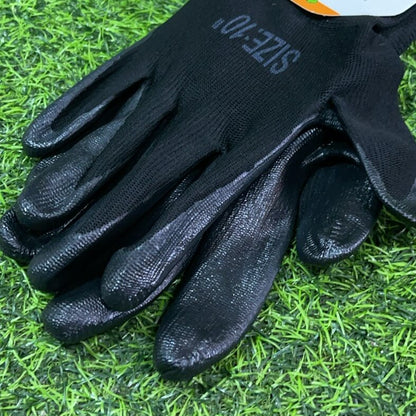 Guantes d/trabajo negro 90143-8