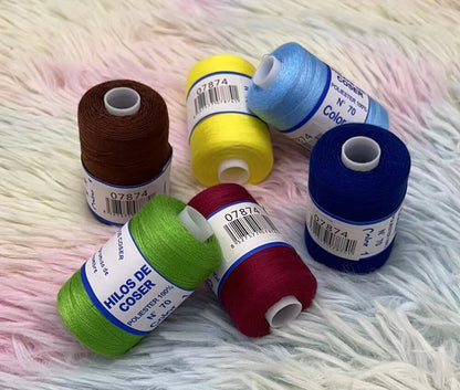 Hilos de color 07874