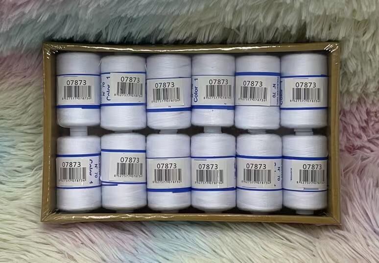 Hilos blanco/negro 1pcs 07873