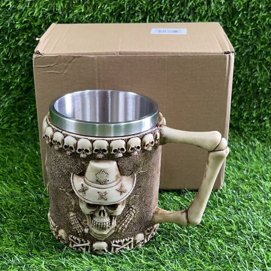 Jarra decoracion calavera 51269-12