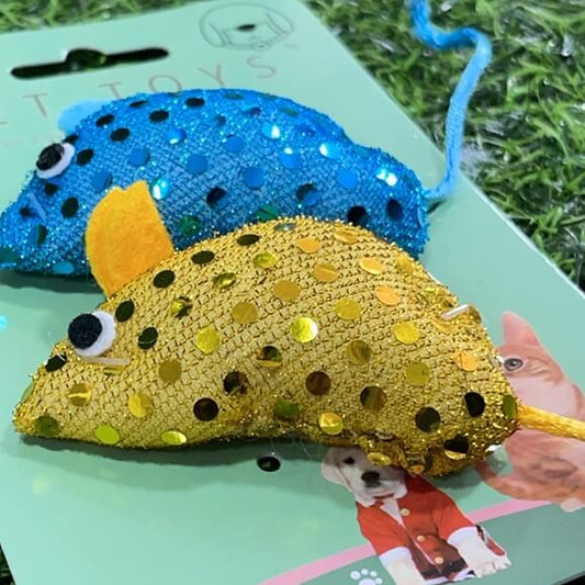 Juguete p/mascota raton 2pcs51258-112