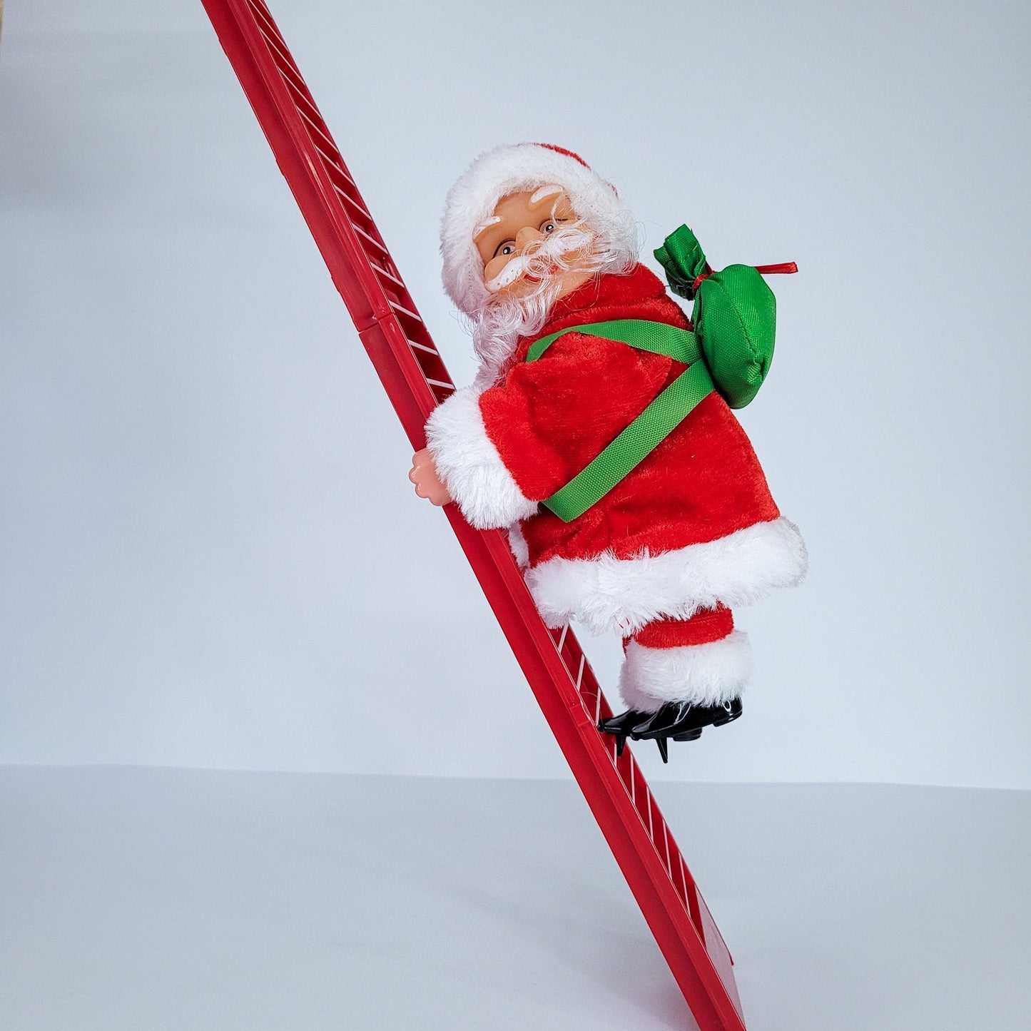 Adorno navideo escalera