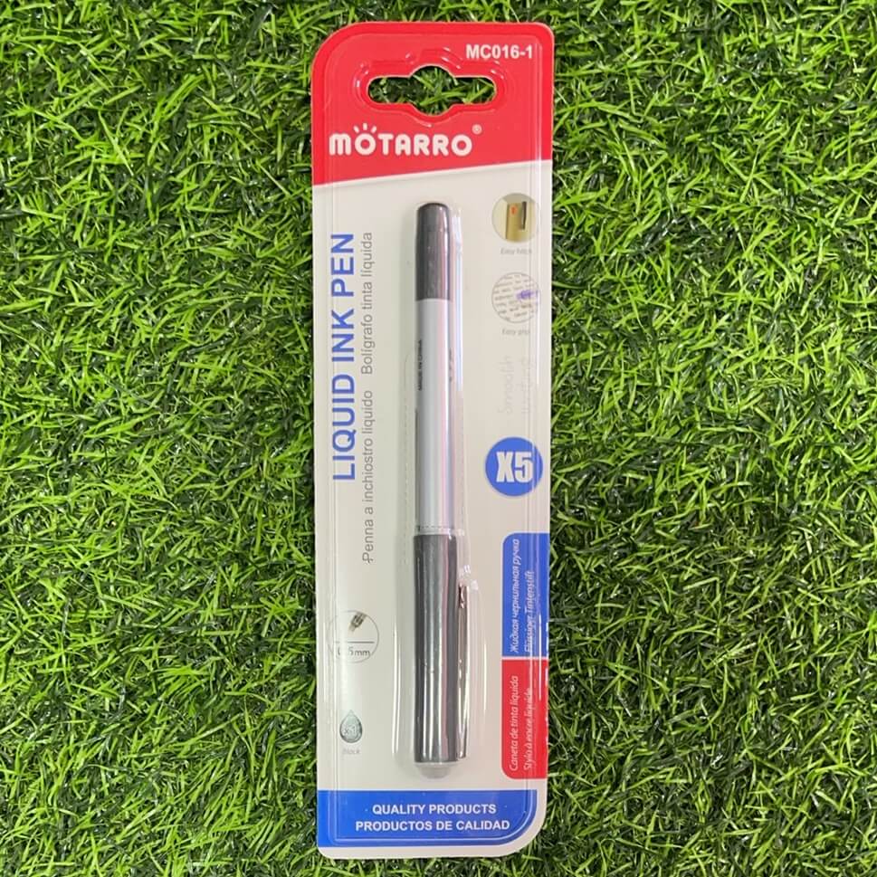 Lapicero azul c/tinta x5 mc016-1