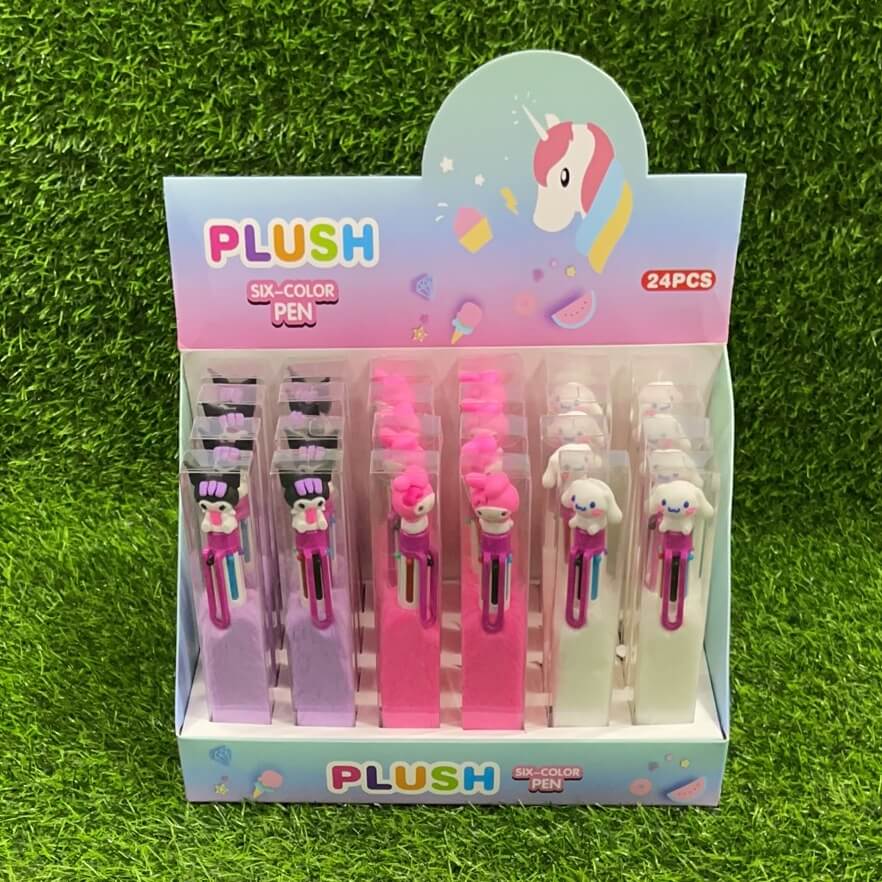 Lapicero 6 colores c/diseno51287-14