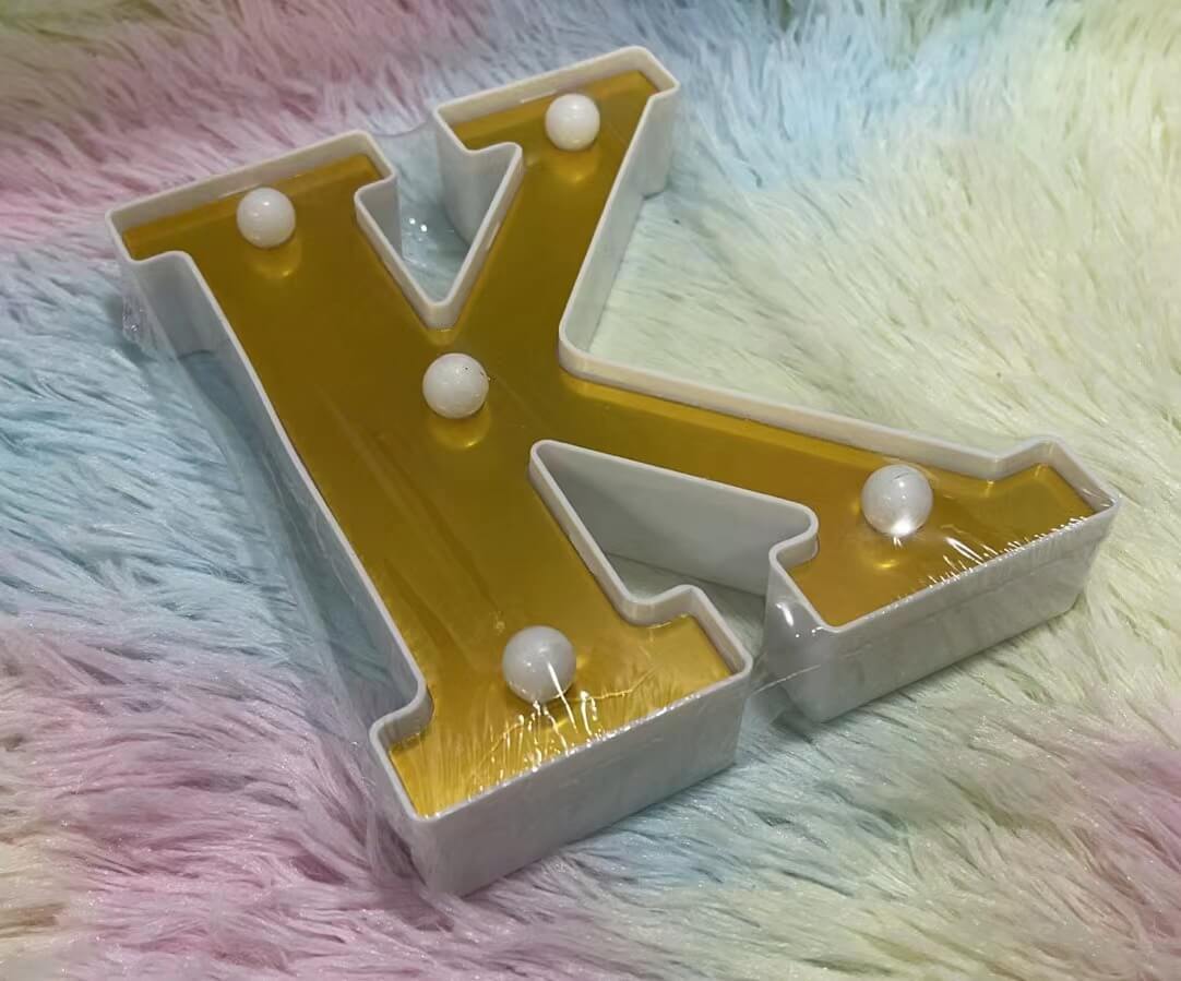 Letra dorado c/luz51019-18/07843/04240