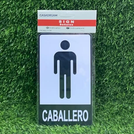 Letrero caballero 20253-11