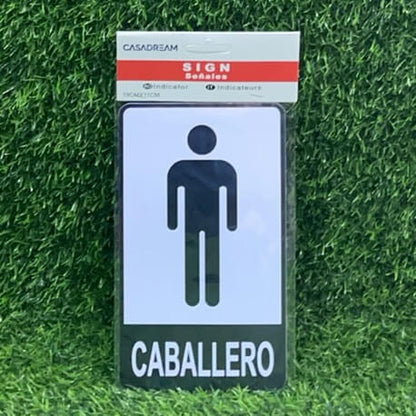 Letrero caballero 20253-11
