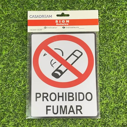 Letrero prohibido fumar20253-10