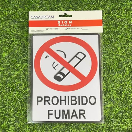Letrero prohibido fumar20253-10