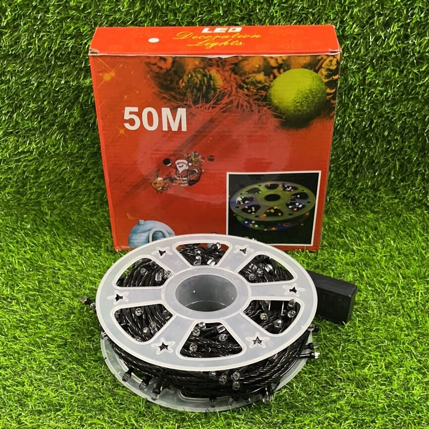 Luz navidad decoracion blanco50m 51022-34