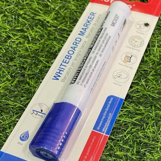 Marcador de pizarra azul mc037-2