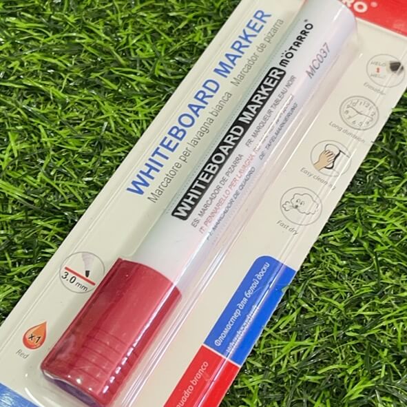 Marcador de pizarra rojo mc037-3