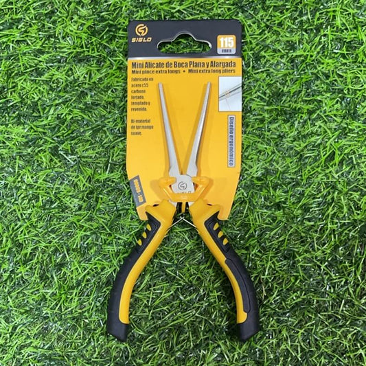 Mini alicates de boca plana yalargada 115mm 90099-140