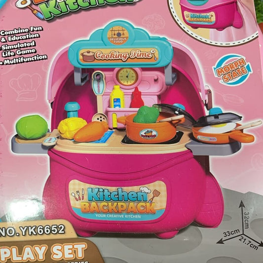 Jug. mochila con set de cocinayk6652