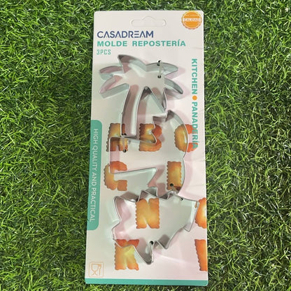 Molde de postre 3pcs 90117-657