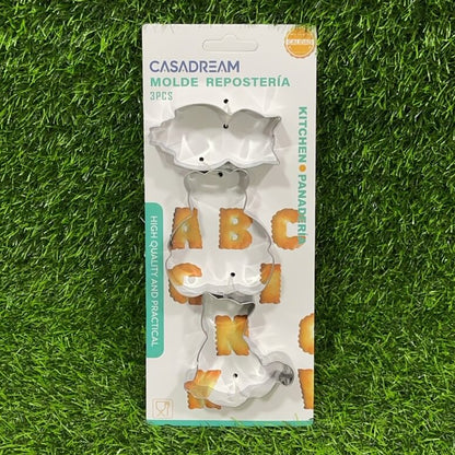 Molde de reposteria 3pcs90117-651