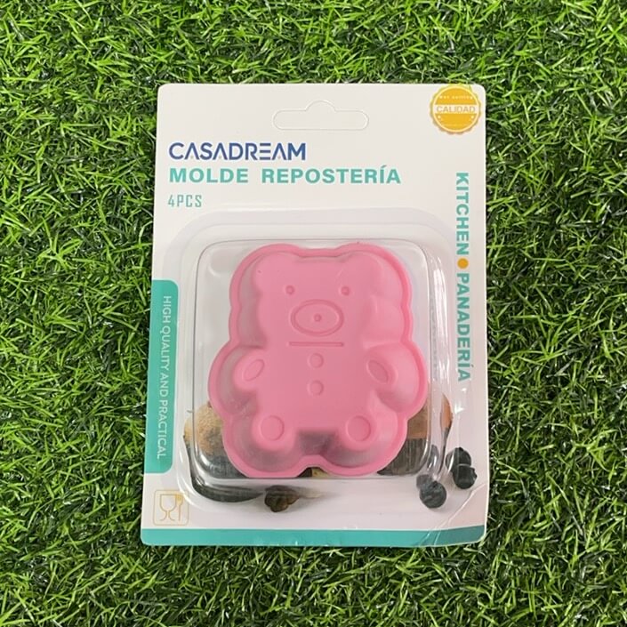 Molde silicona d/oso 4pcs90117-700
