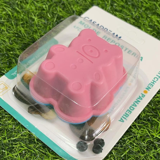 Molde silicona d/oso 4pcs90117-700