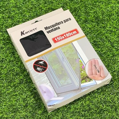 Mosquitera p/ventana negra150x180cm 90150-7