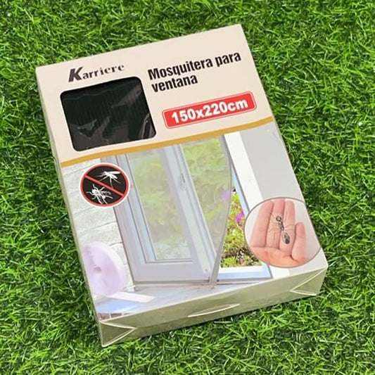 Mosquitera p/ventana negra150x220cm 90150-8