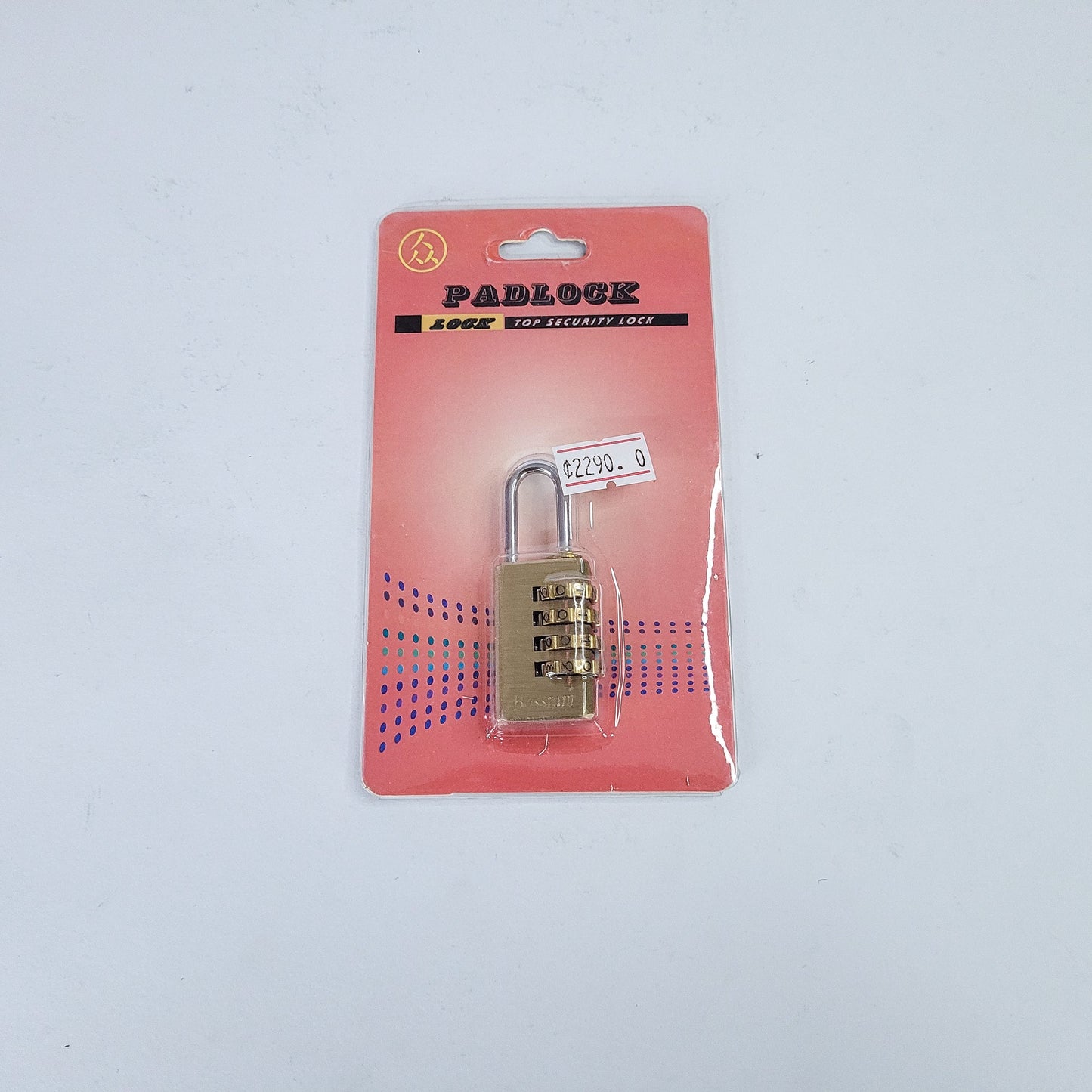 Candado con contarasena cj360 130289-20-3