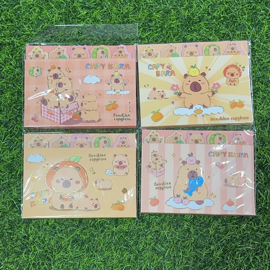 Notas adhesiva d/capybara n2239
