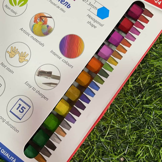 Pastel a olio 24pcs mp015-24