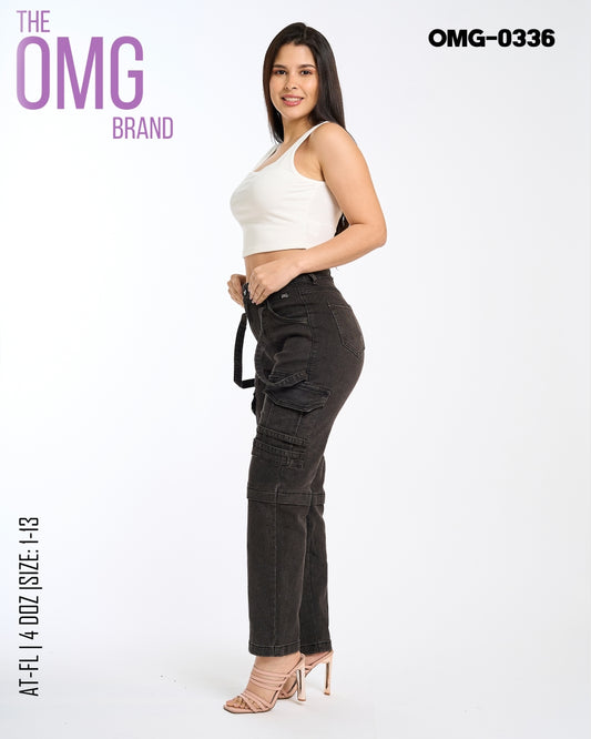 Pantalon cargo straigth fit