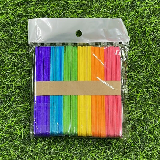 Palito de paleta colores peq50pcs 501148