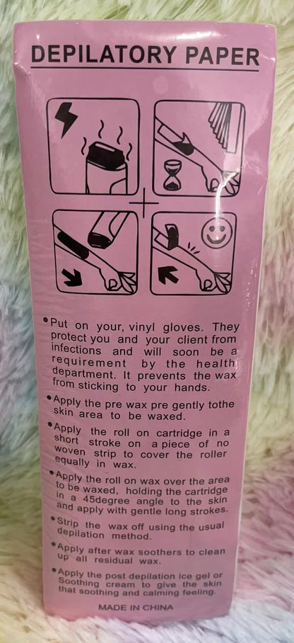 Papel depilatoria 80pcs 51119-2