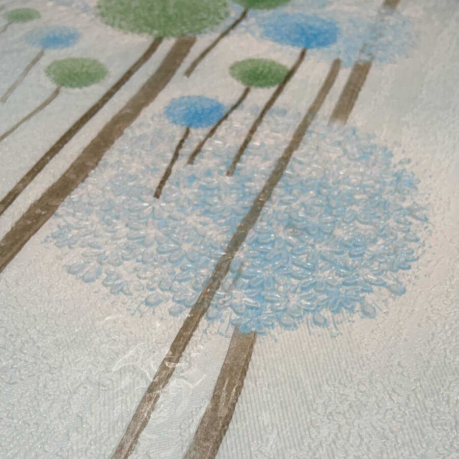 Papel tapiz celeste c/diseno 70x701pc 90091-72