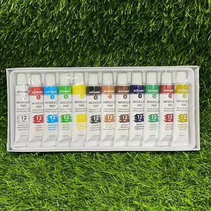 Pintura d/acuarela 12ml 12colores mp054