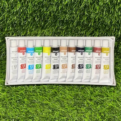 Pintura d/gouache 12ml 12colores mp055