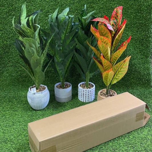 Hoja artificia en macetal 90210-8