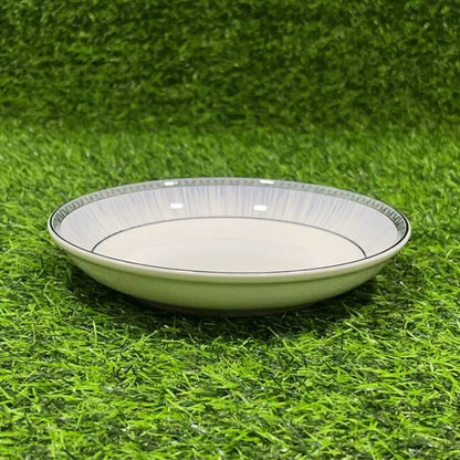 Plato d/celeste y negro 751104-49