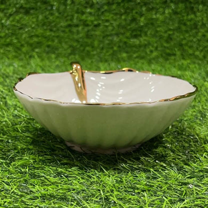 Taza d/concha c/borde dorado 651255-103