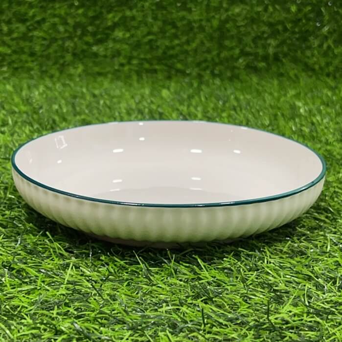 Plato hondo blanca #7 51104-33