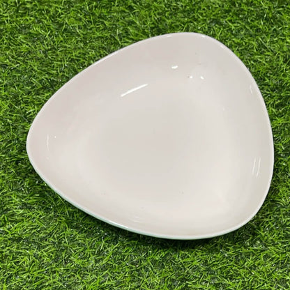 Plato blanco triangulo 51255-132