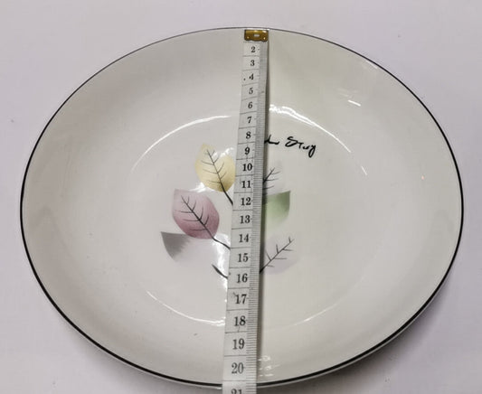 Plato d/rama hojas 8# 10601