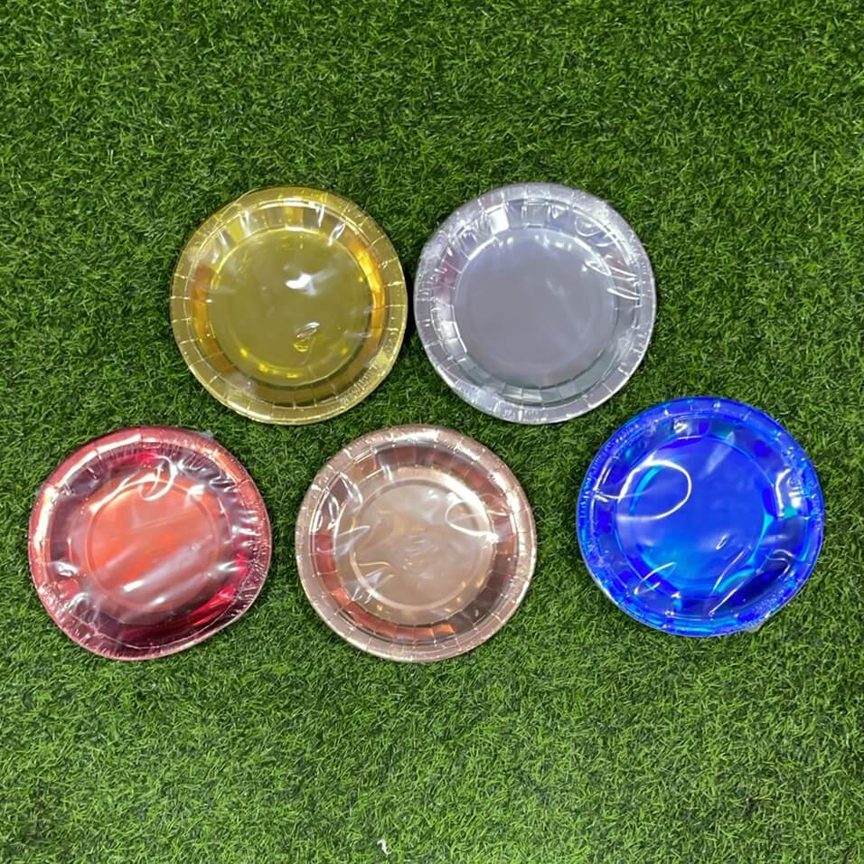 Platos colores p/fiesta 7 10u90118-92