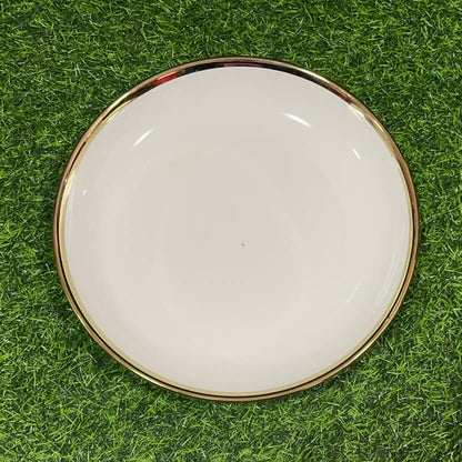 Plato hondo c/borde dorado 1051255-100