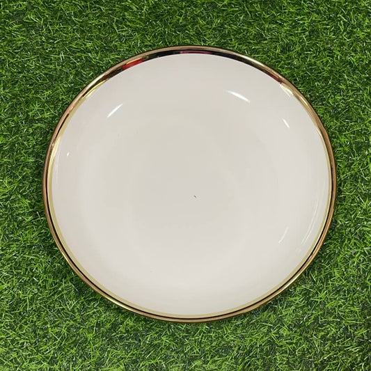 Plato hondo c/borde dorado 1051255-100
