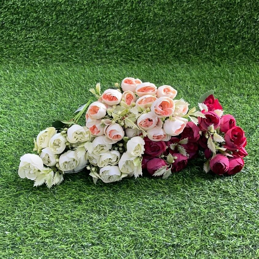 Flor artificial camelia 51016-96